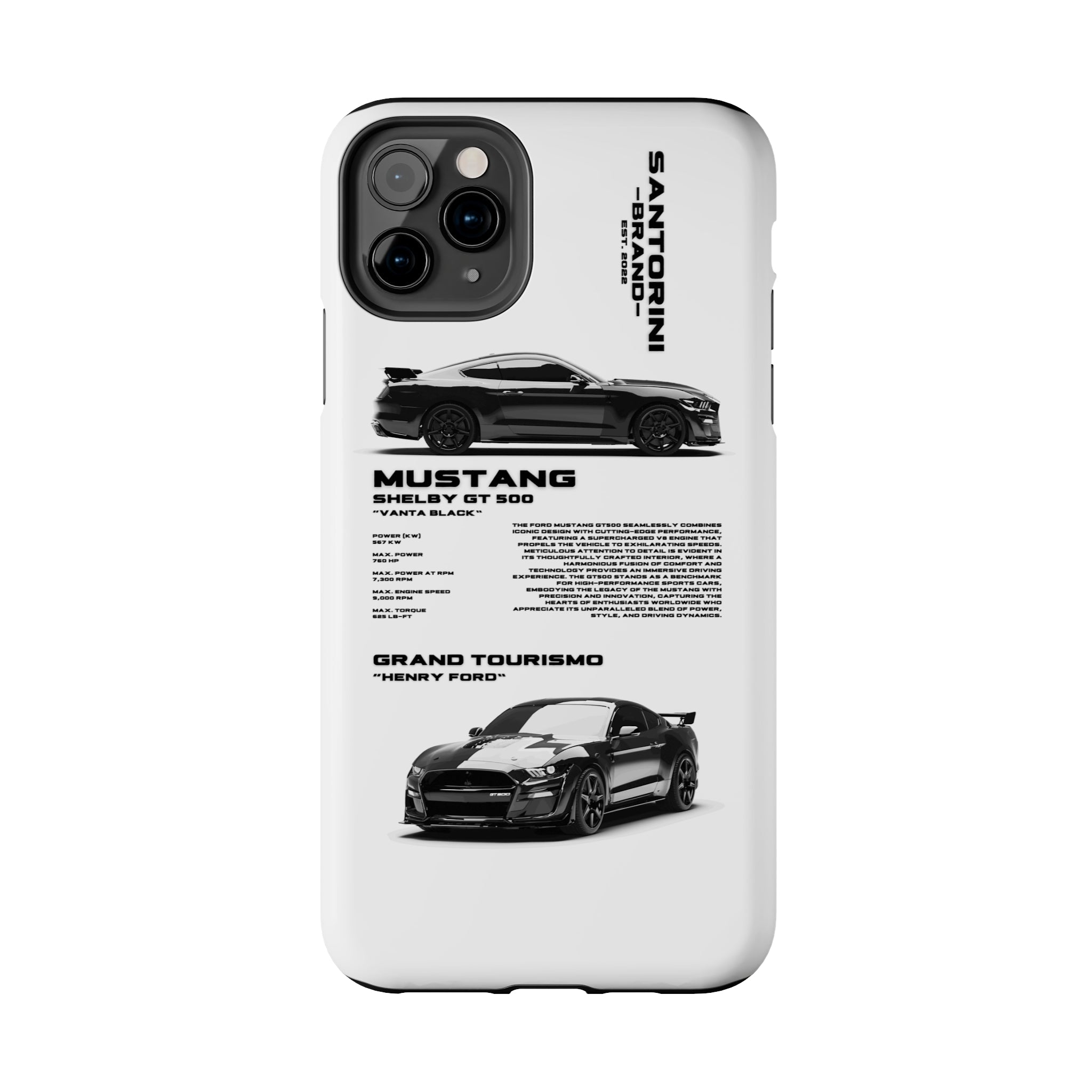 "Mustang" White Case