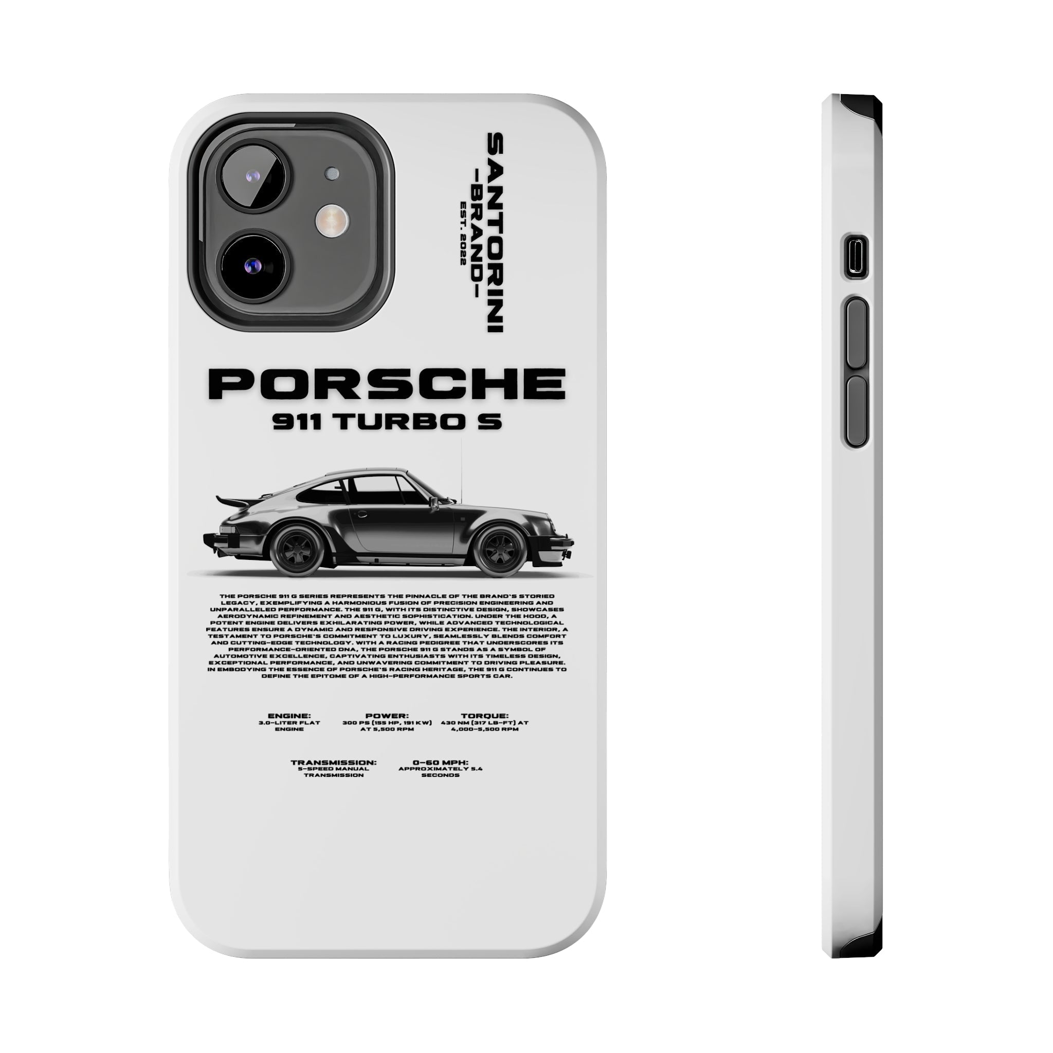 "911 Turbo" White Case