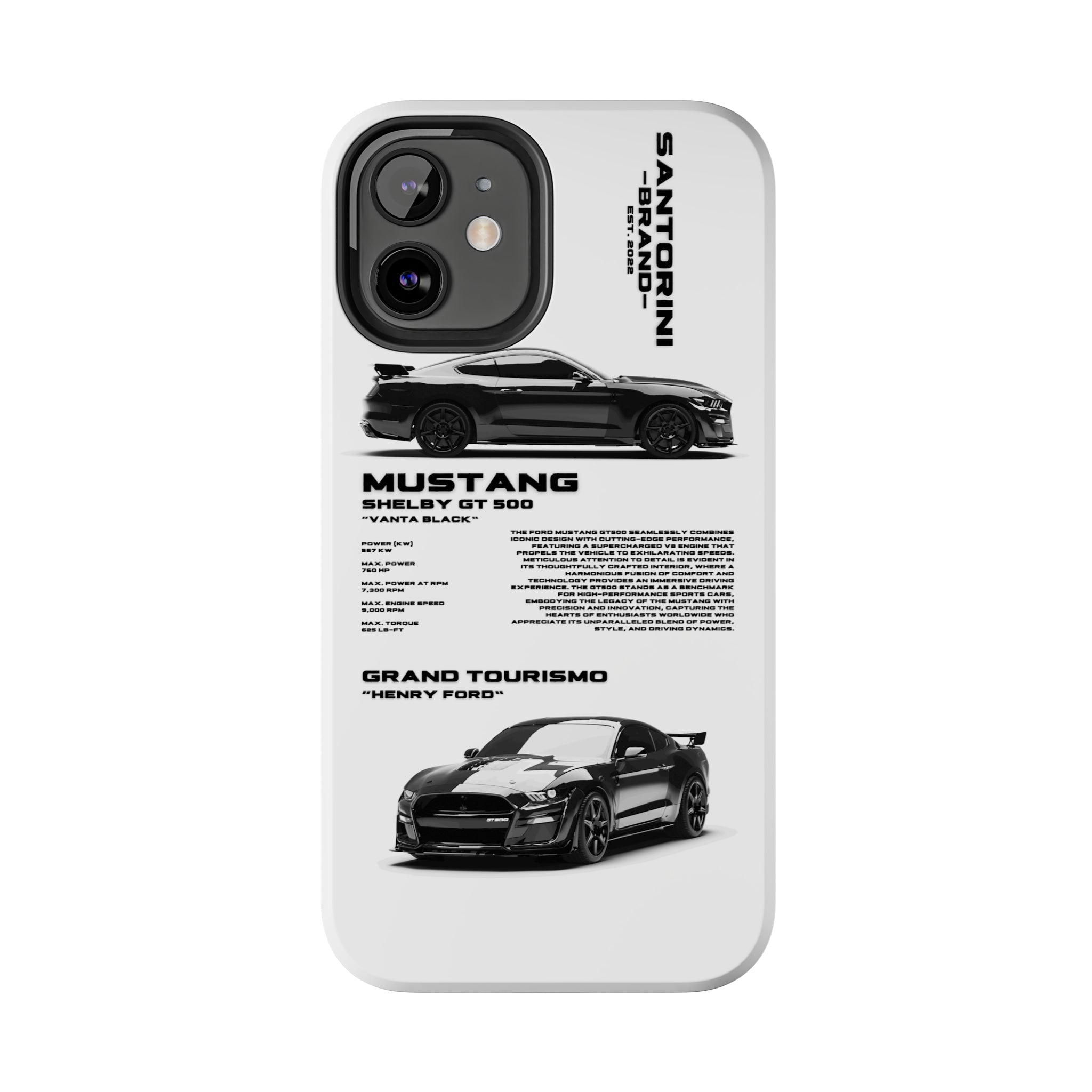 "Mustang" White Case