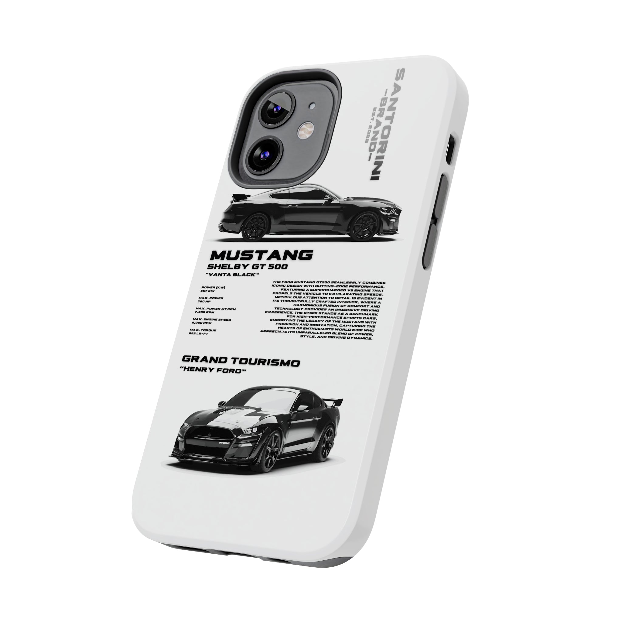 "Mustang" White Case