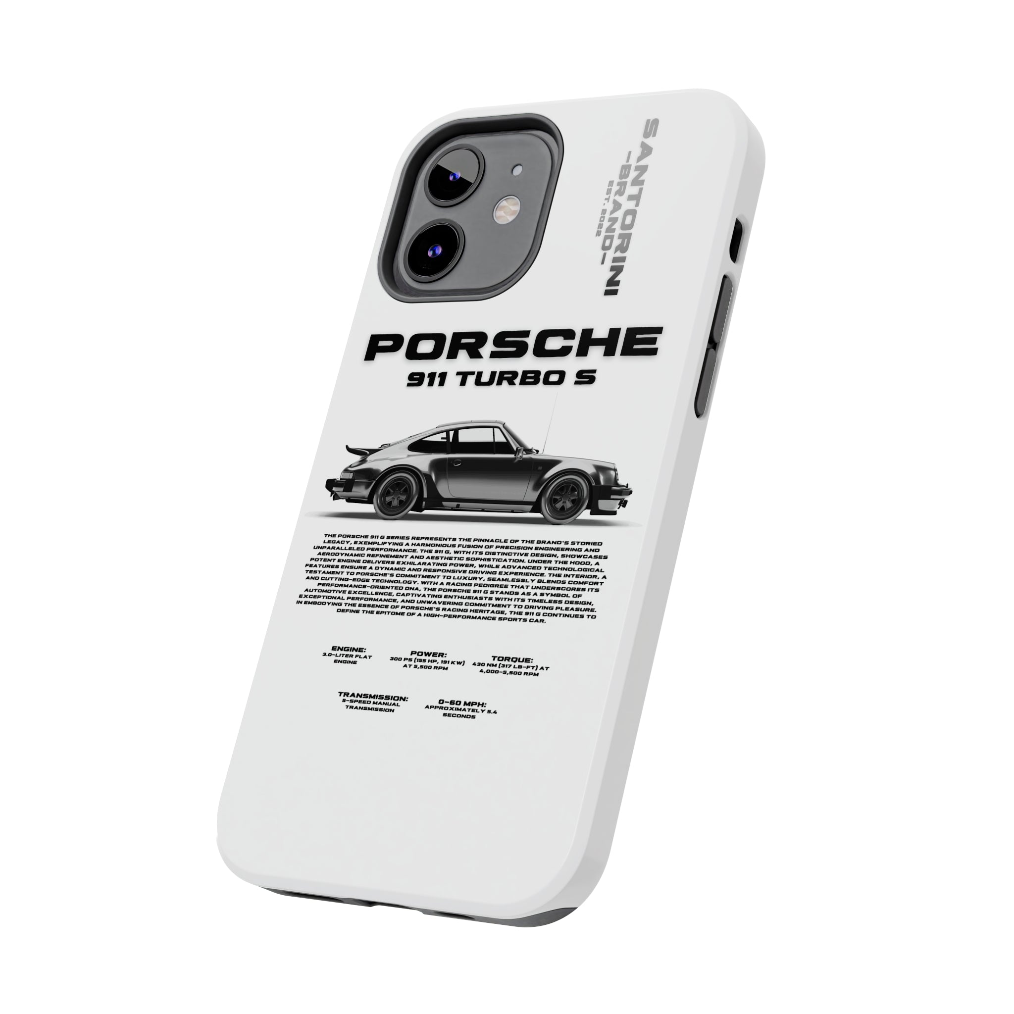 "911 Turbo" White Case