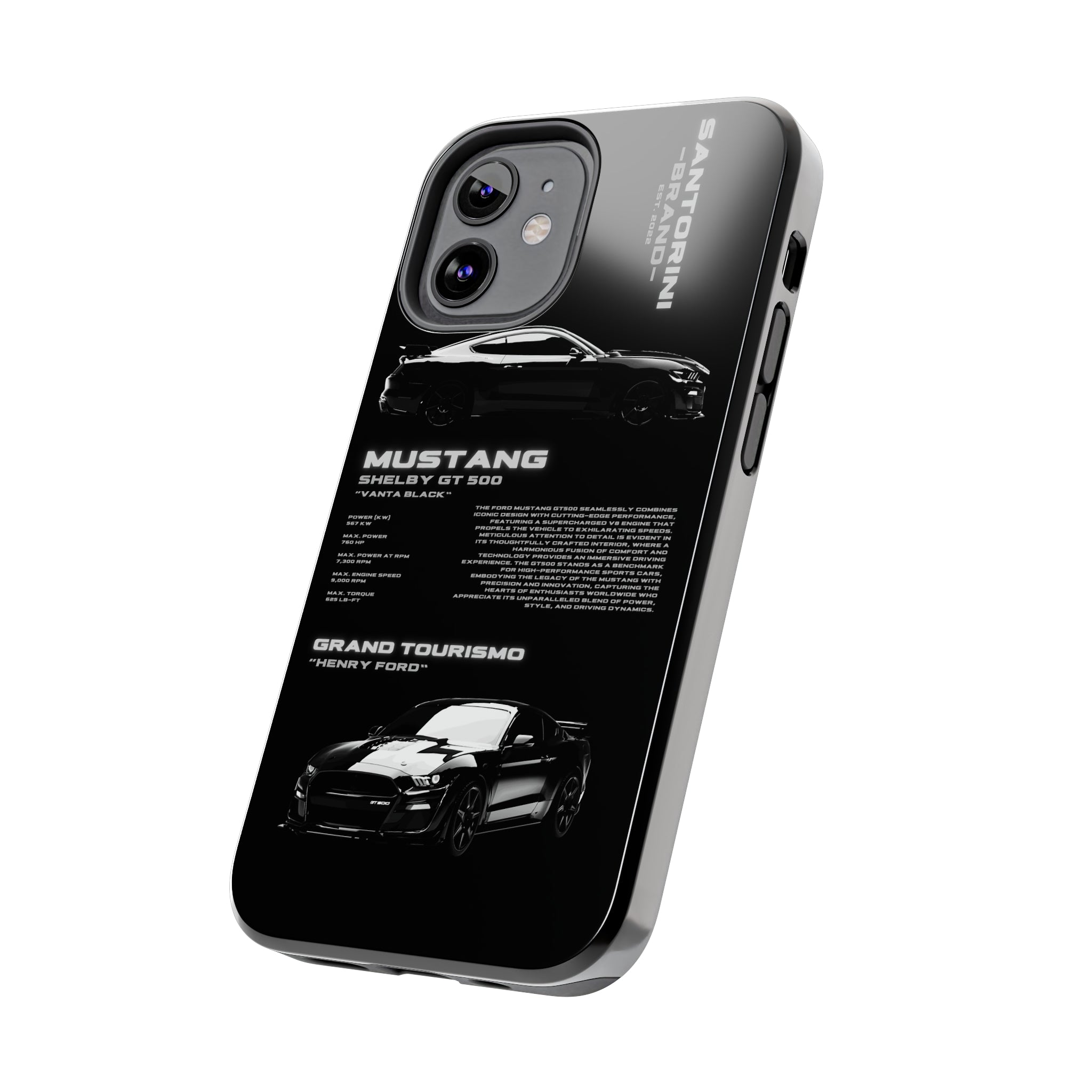 "Mustang" Black Case