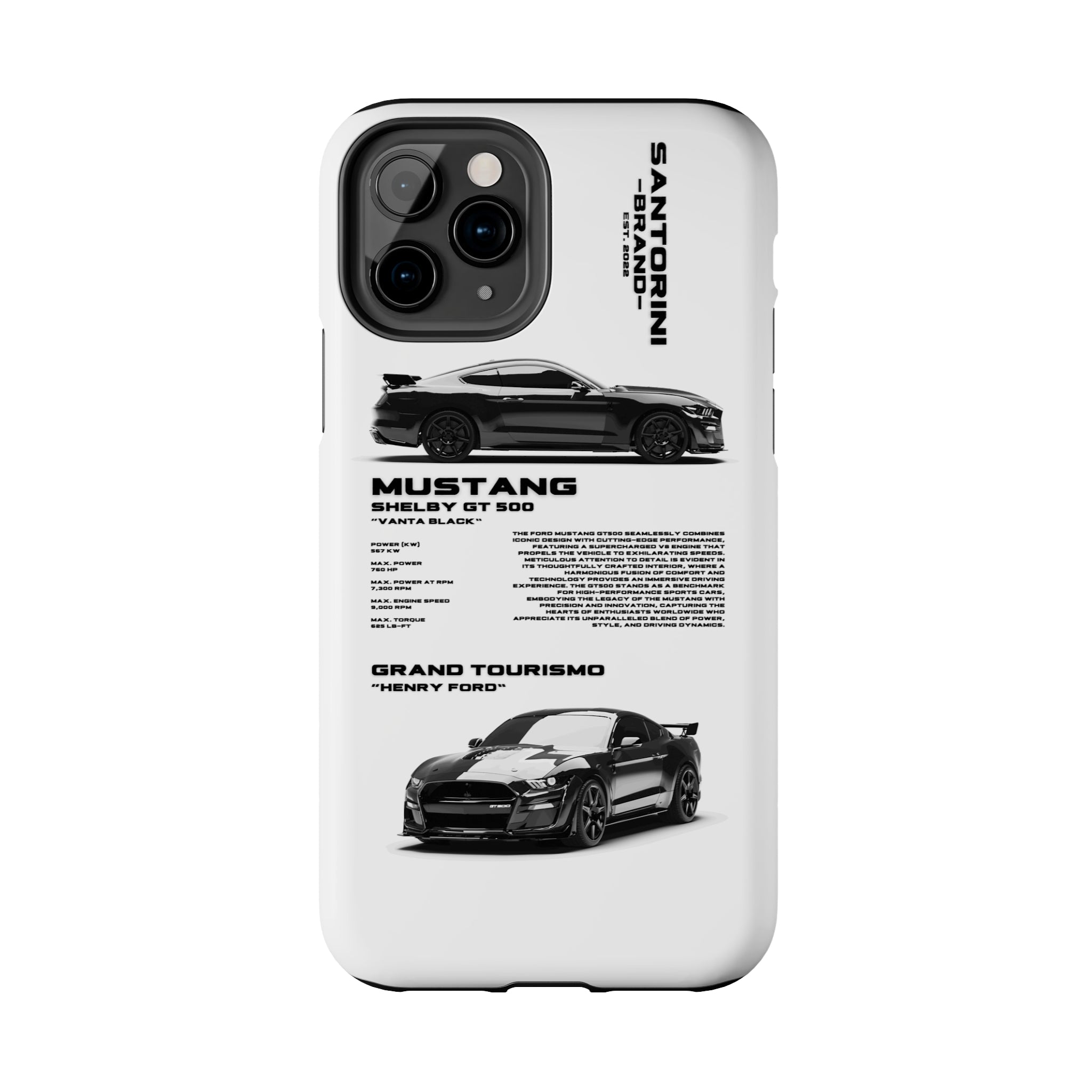 "Mustang" White Case