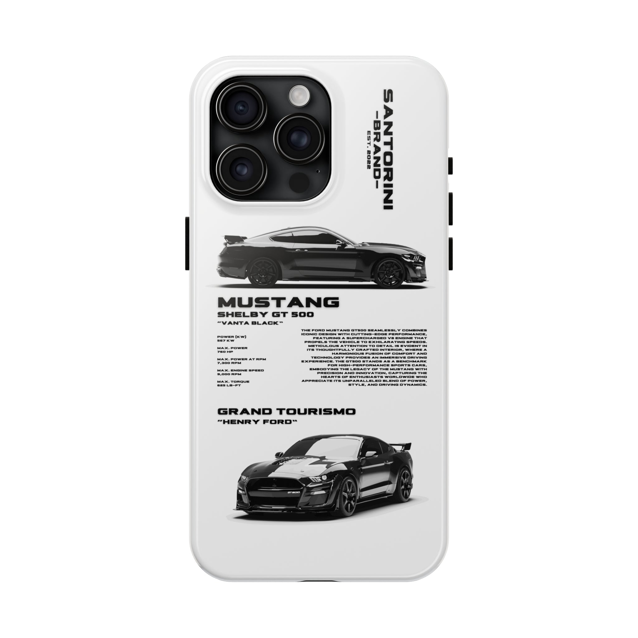 "Mustang" White Case