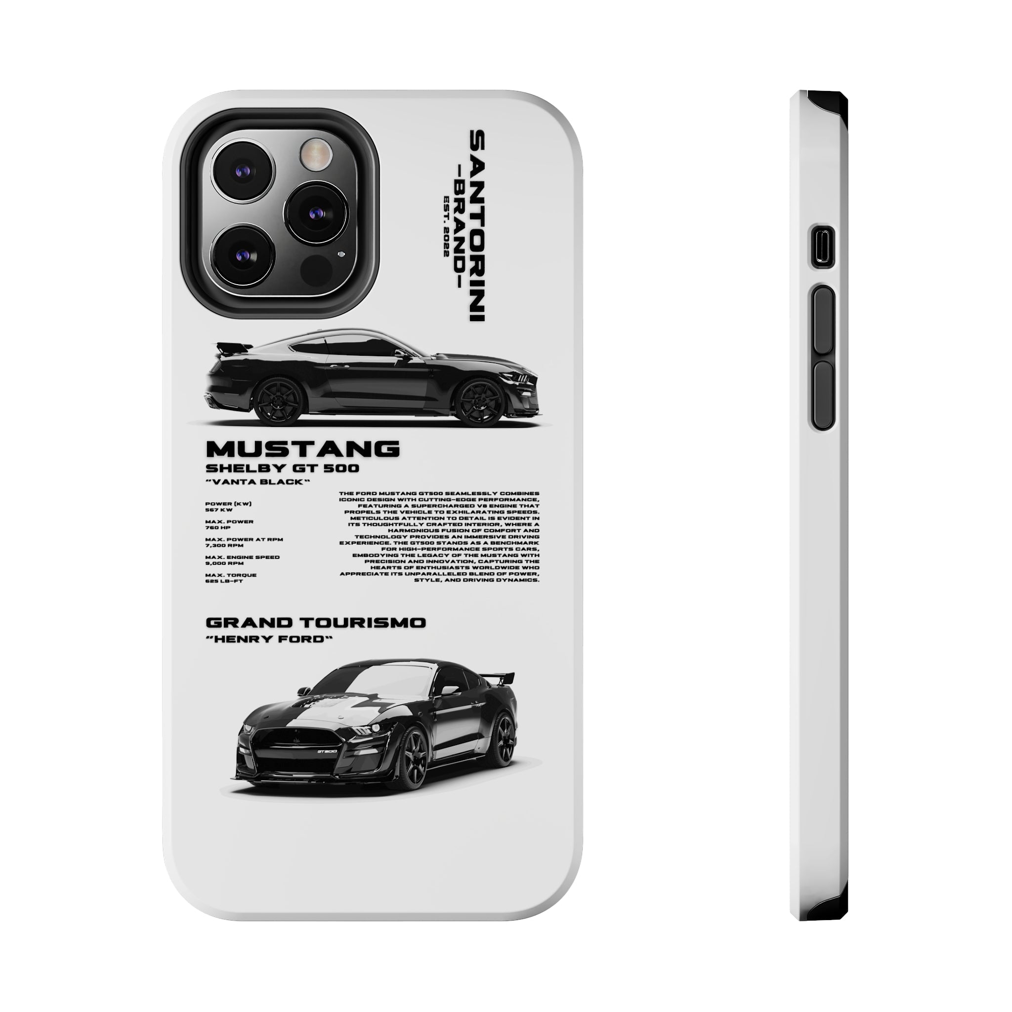 "Mustang" White Case