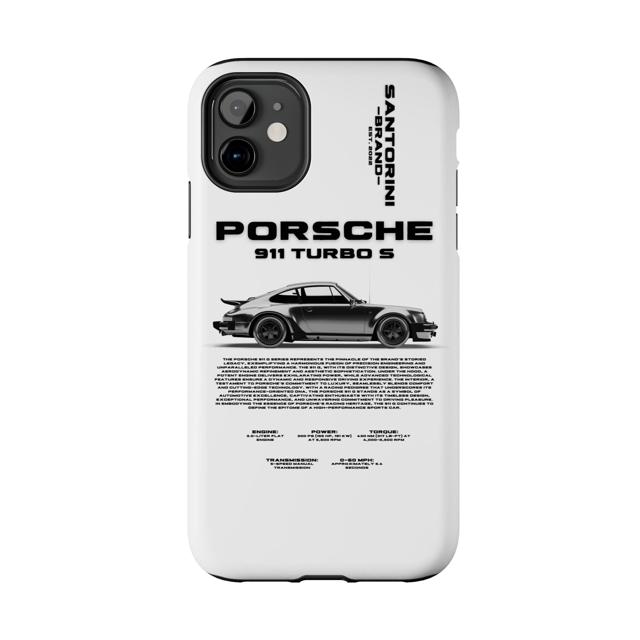 "911 Turbo" White Case