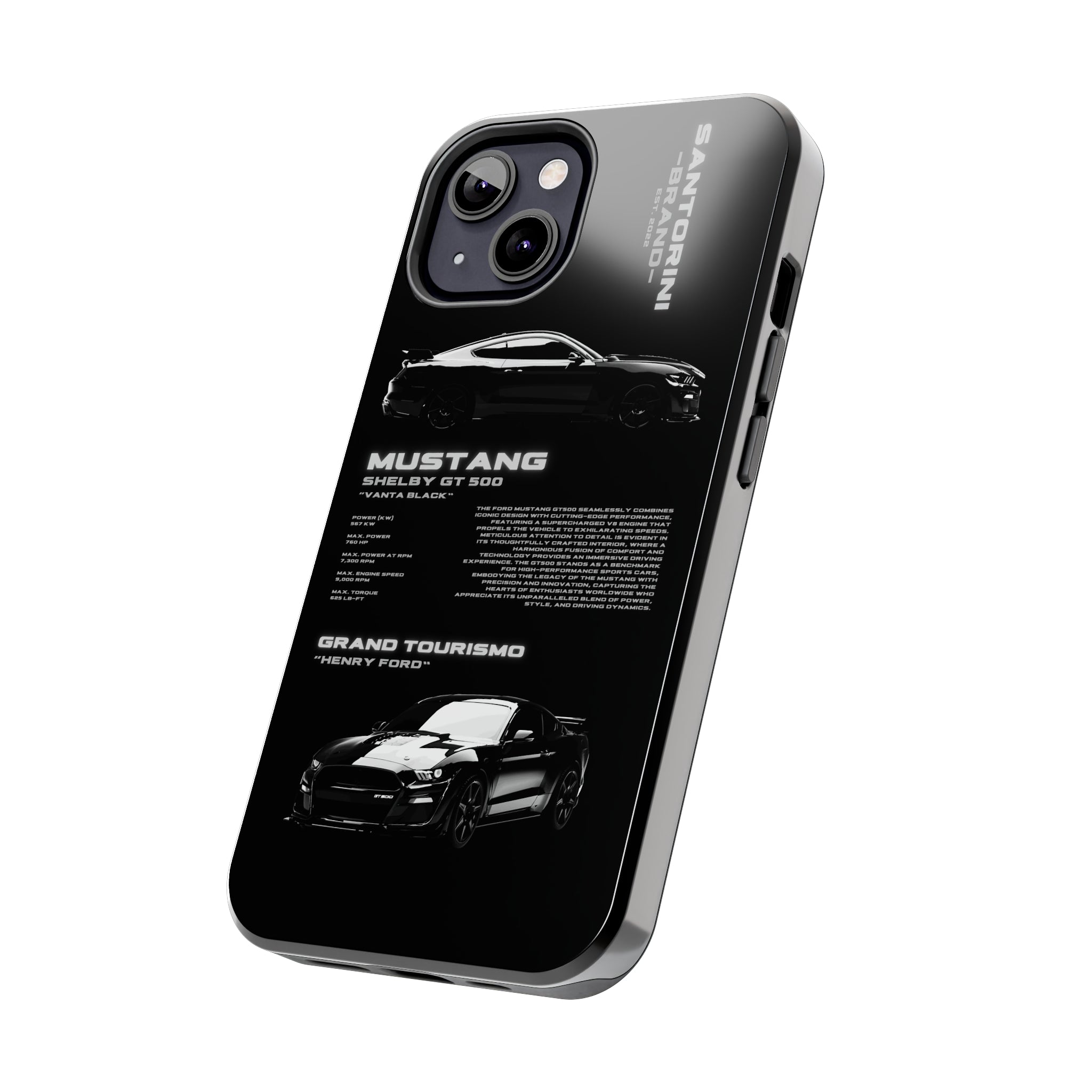 "Mustang" Black Case