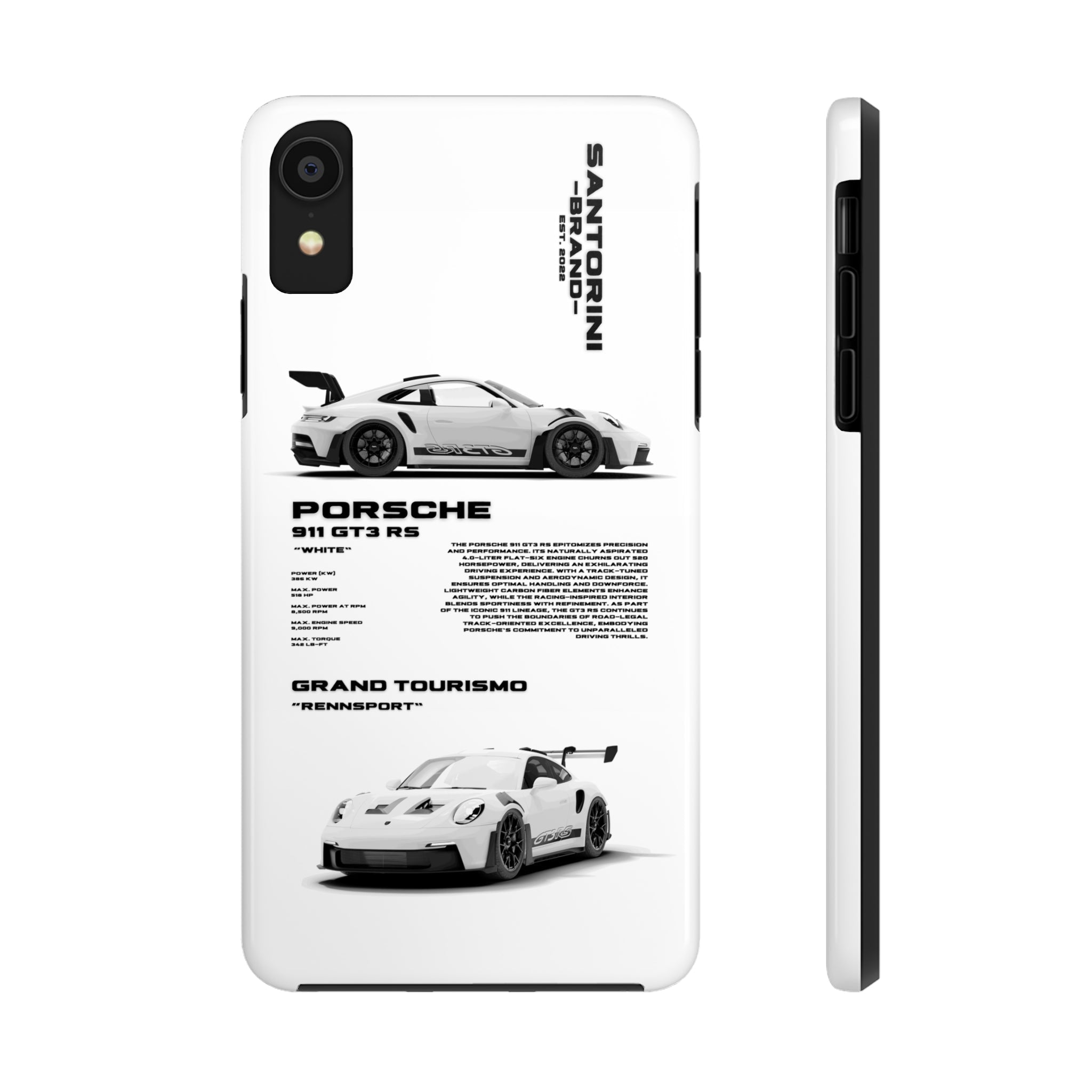 "GT3 RS" White Case