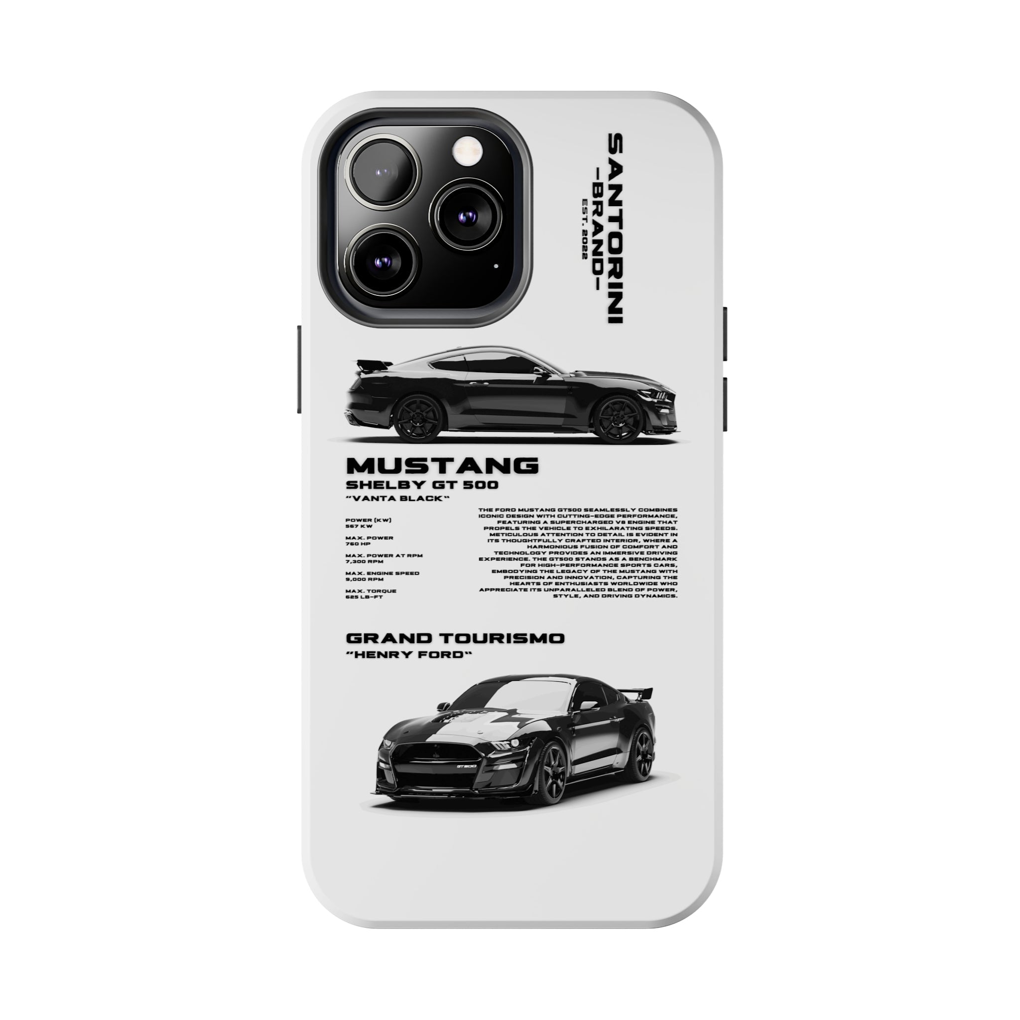 "Mustang" White Case