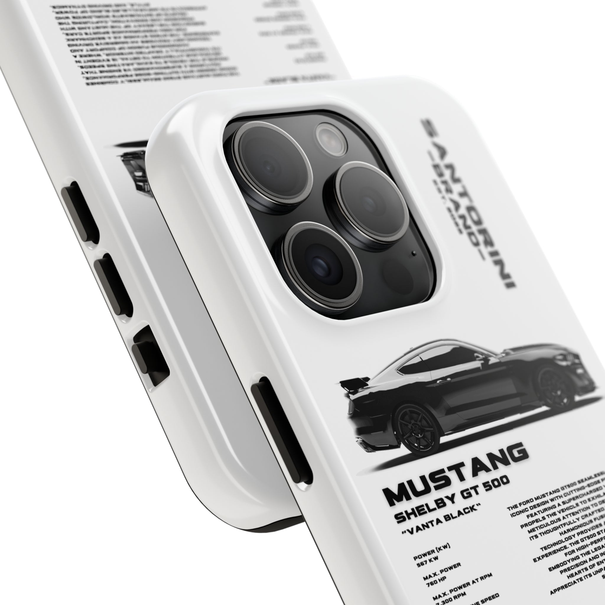 "Mustang" White Case