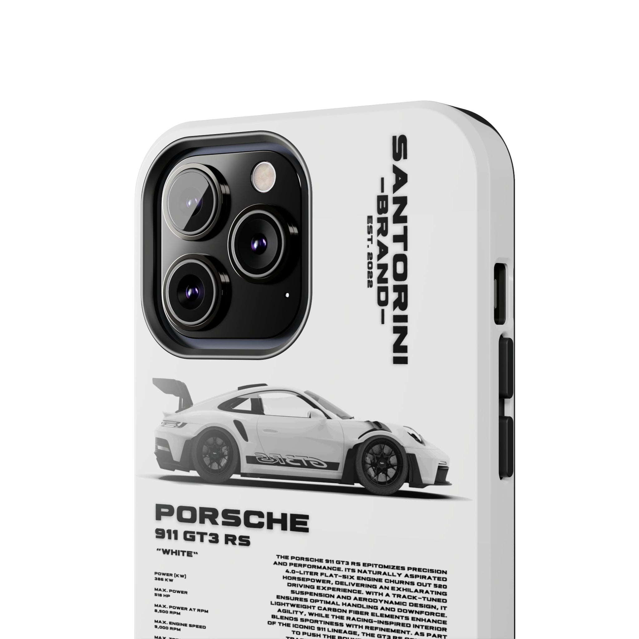 "GT3 RS" White Case