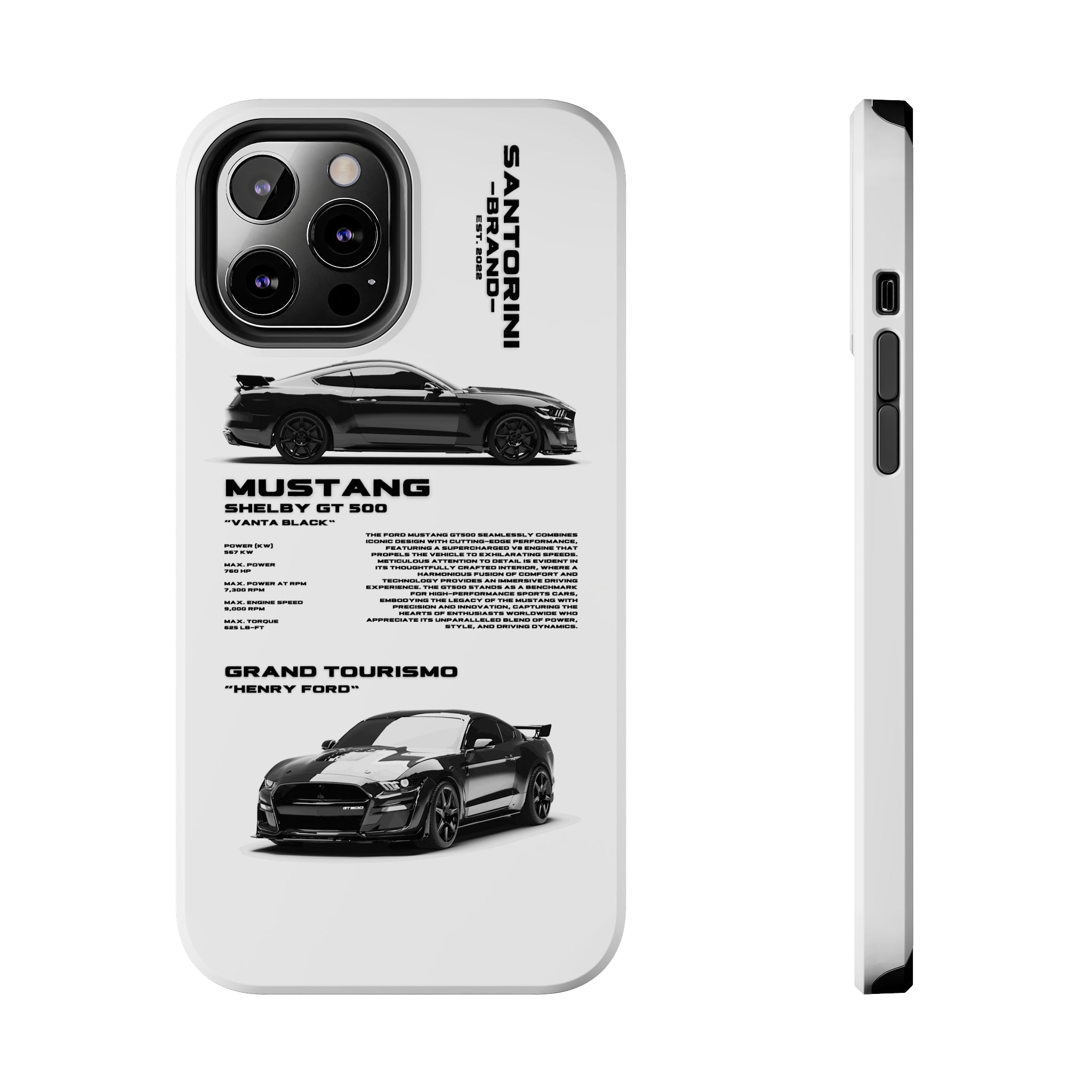 "Mustang" White Case