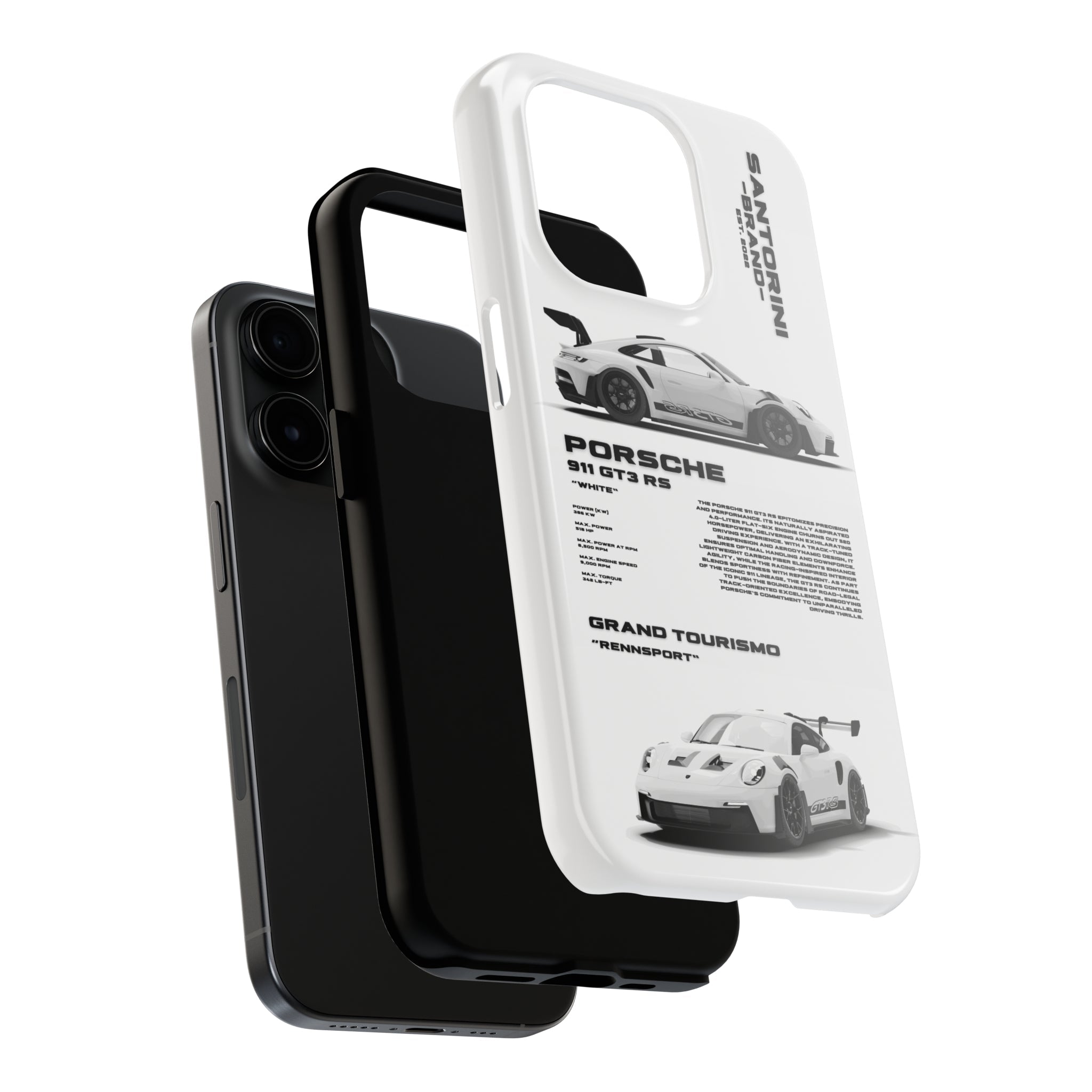 "GT3 RS" White Case