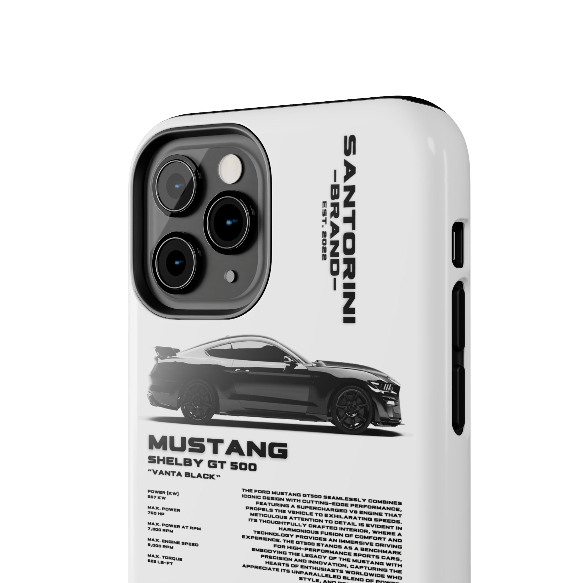 "Mustang" White Case