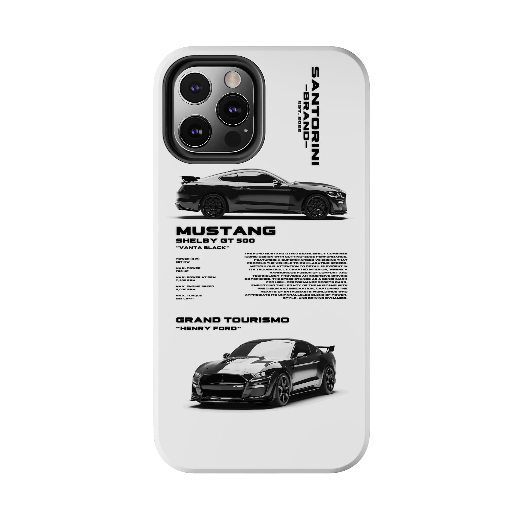 "Mustang" White Case