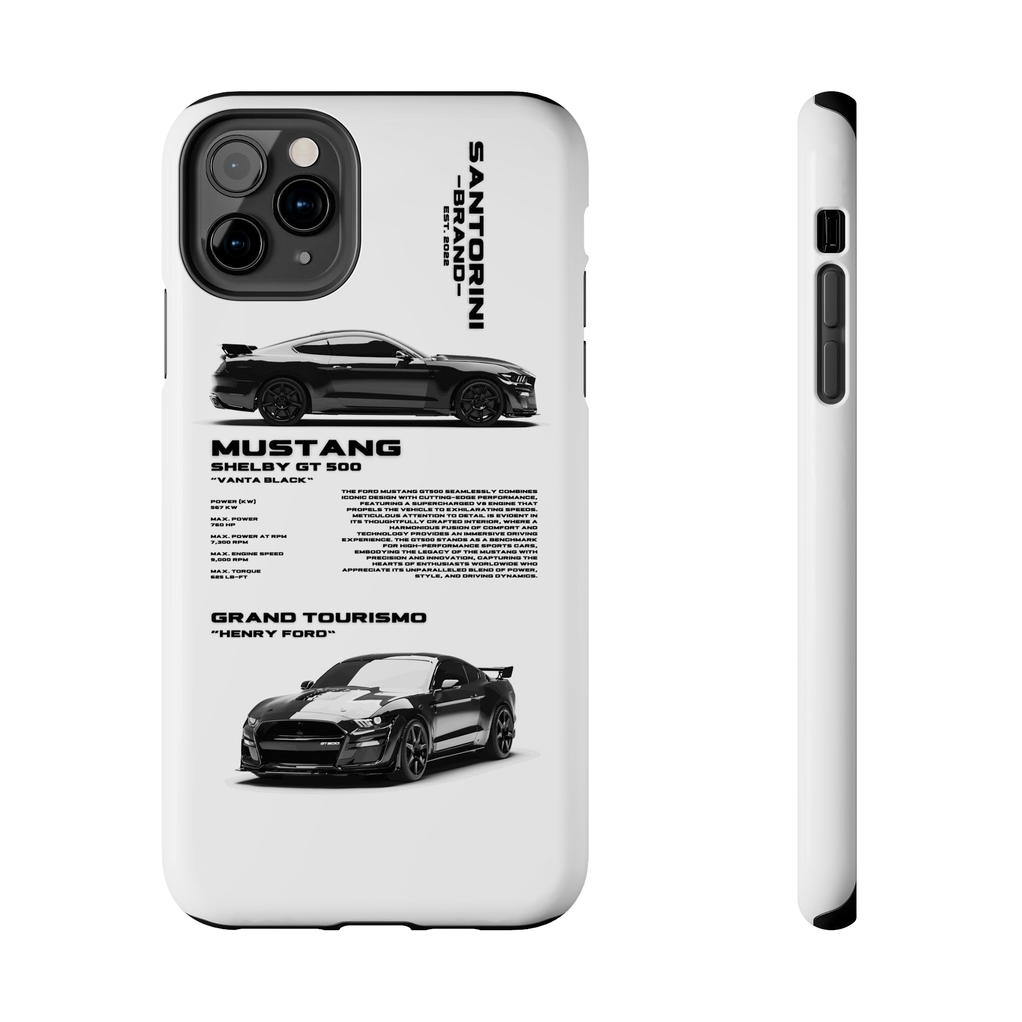 "Mustang" White Case
