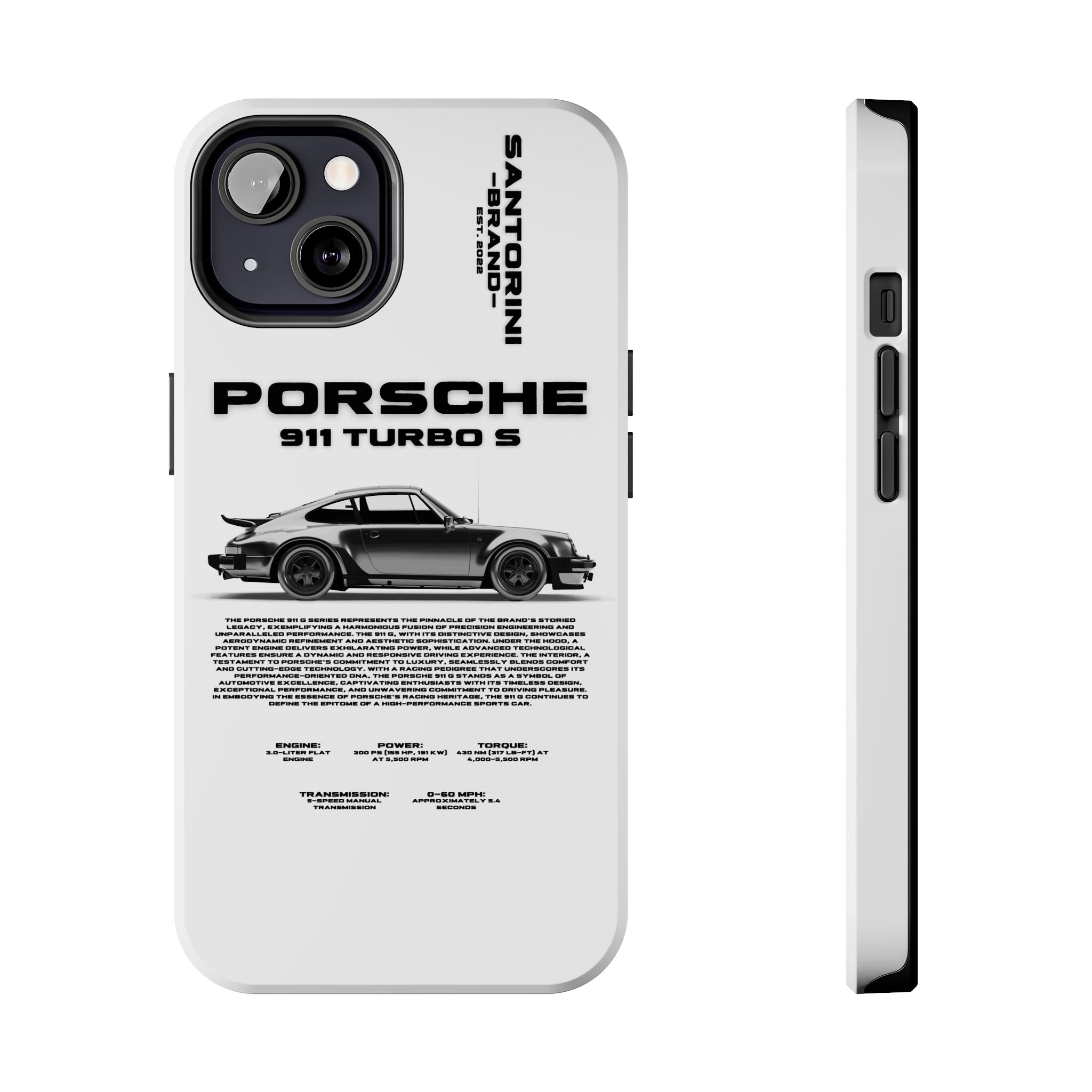 "911 Turbo" White Case