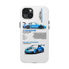 "Shark Blue" White Case