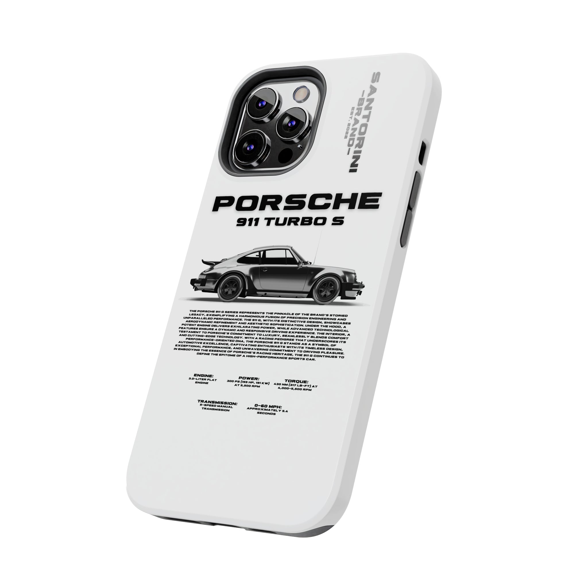 "911 Turbo" White Case