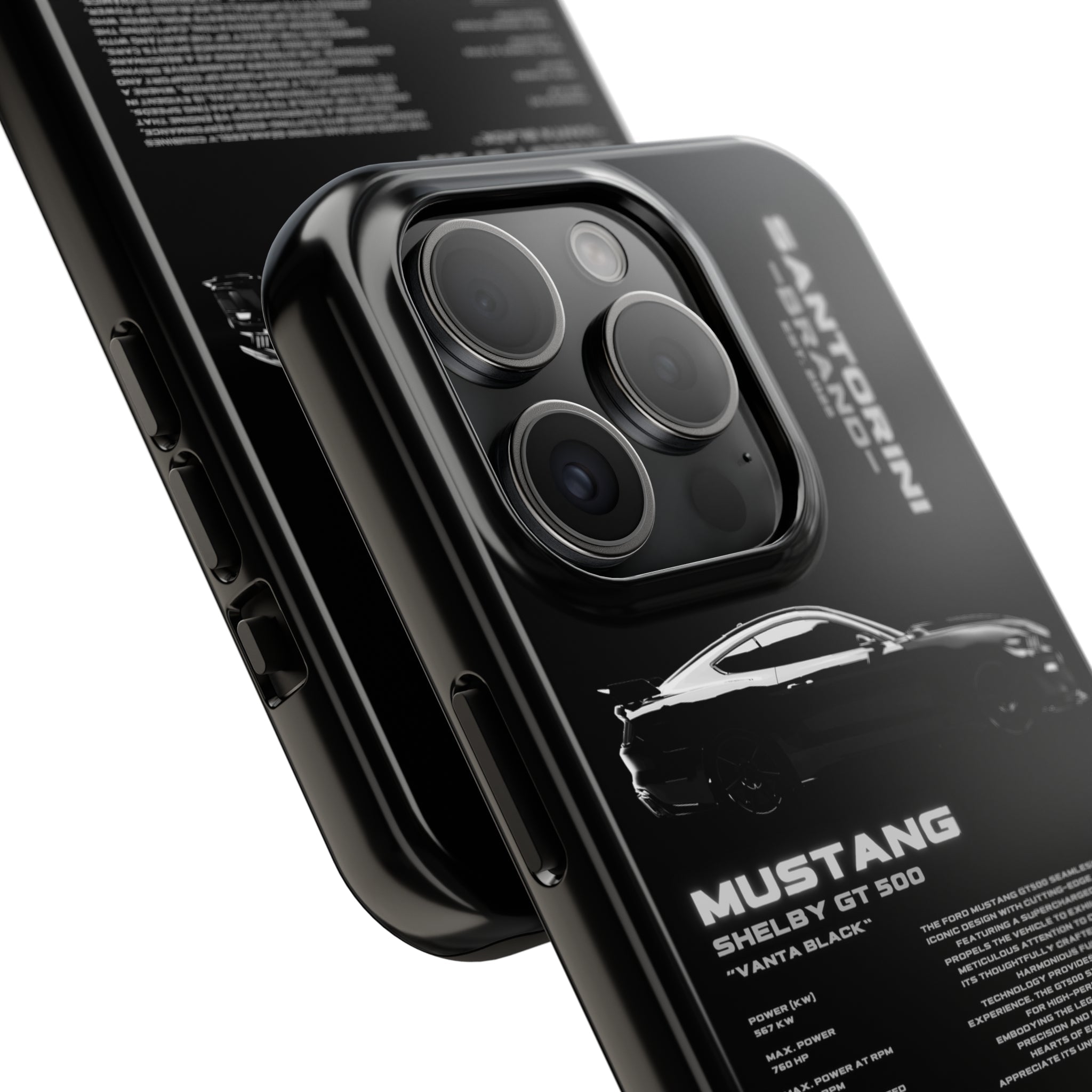 "Mustang" Black Case