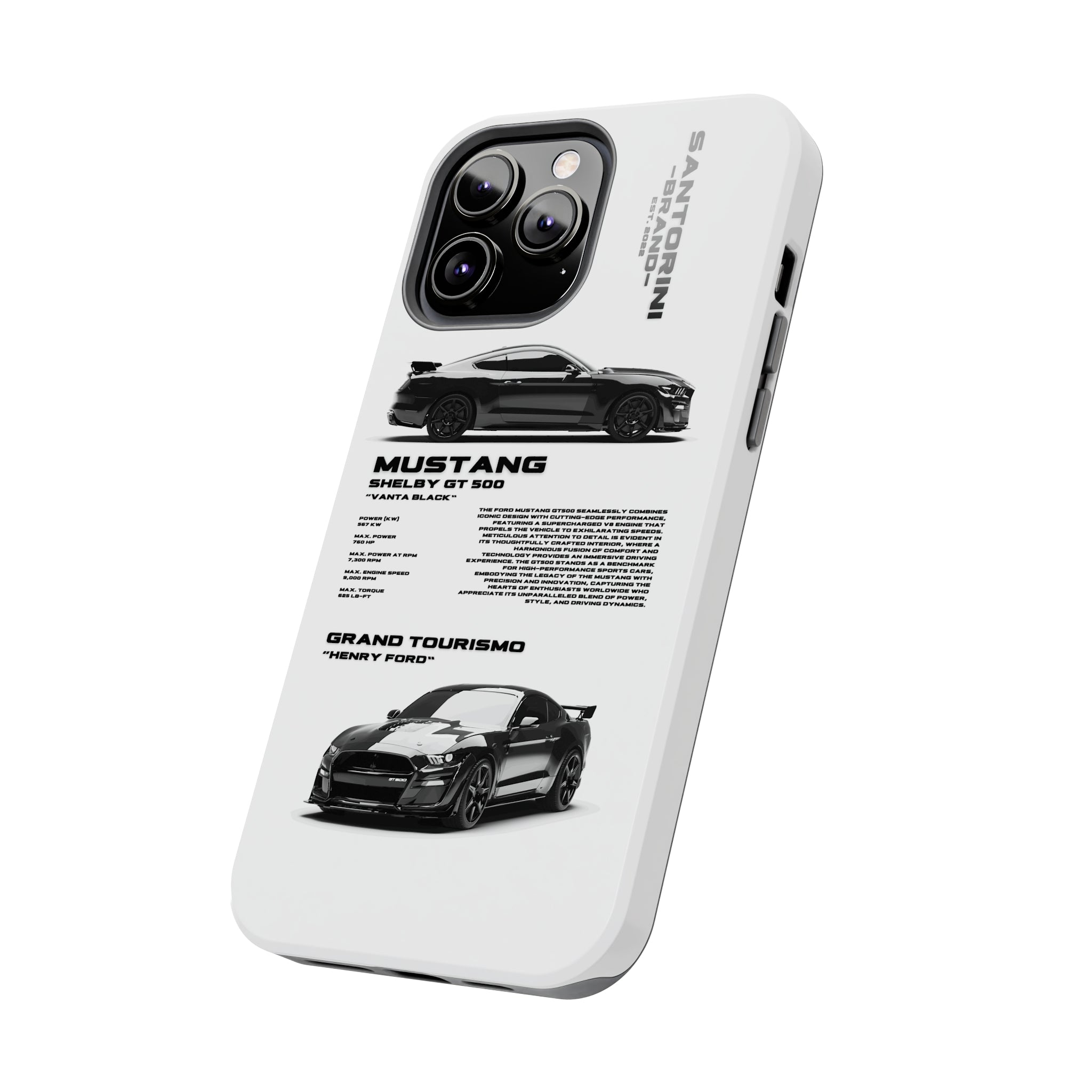 "Mustang" White Case