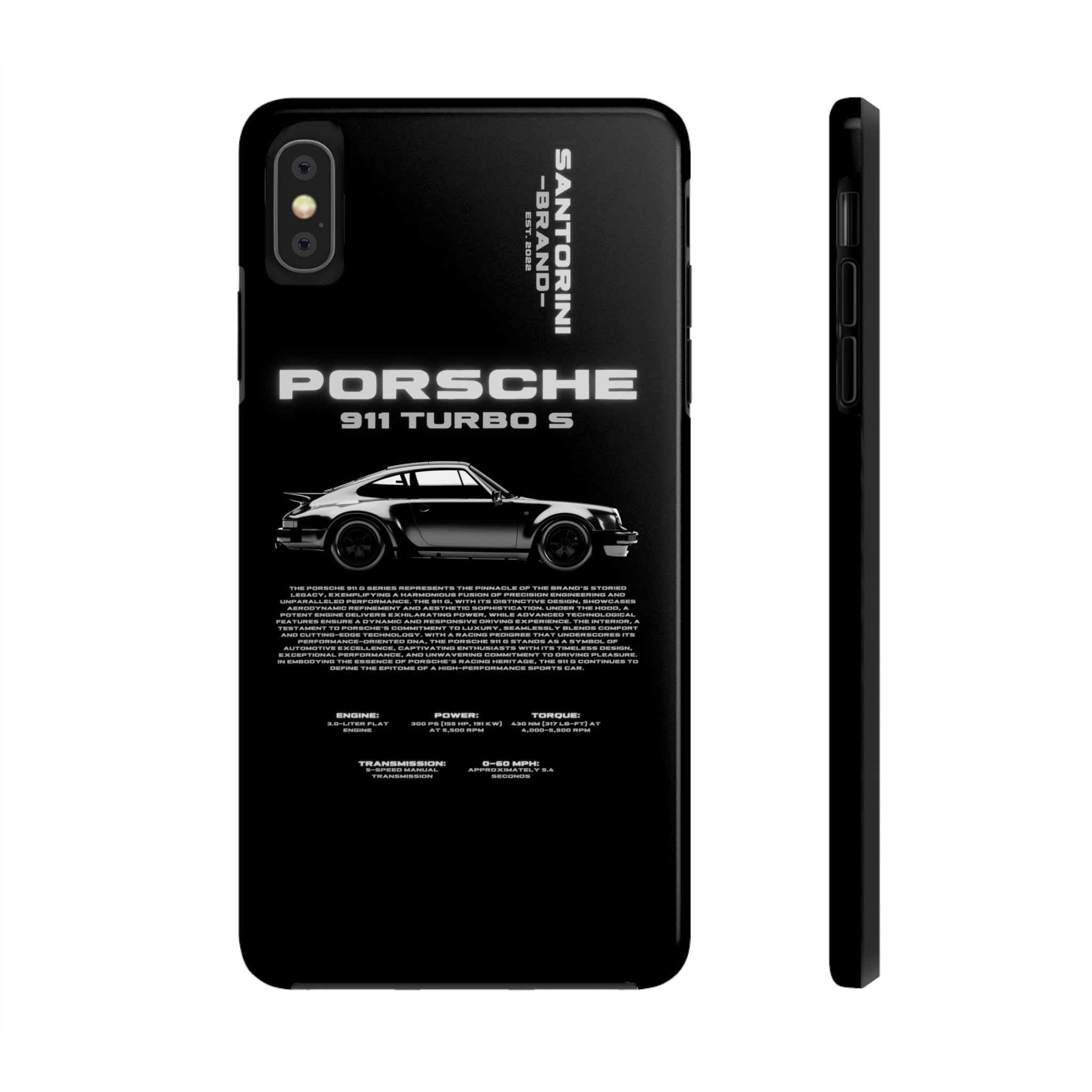 "911 Turbo" Black Case