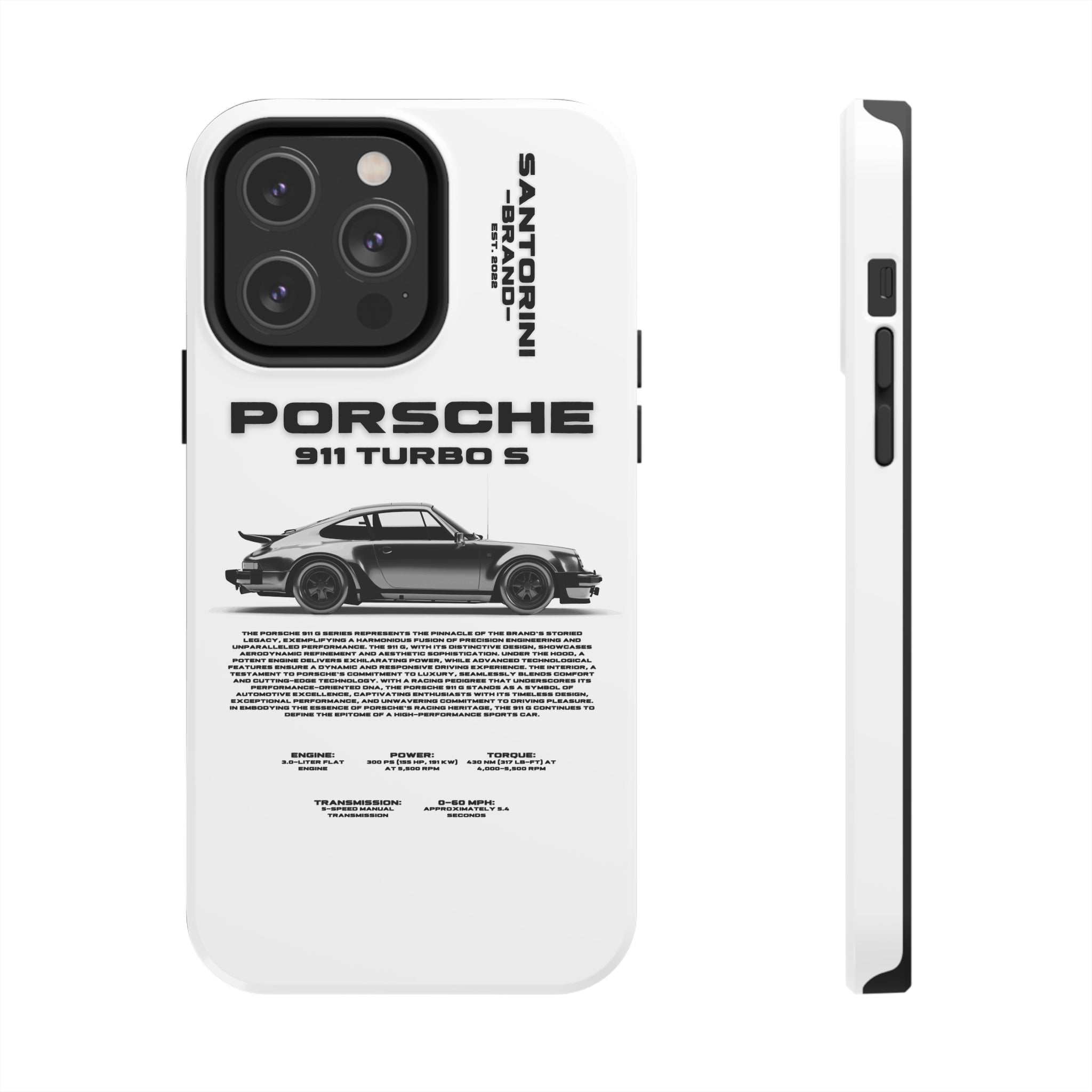"911 Turbo" White Case