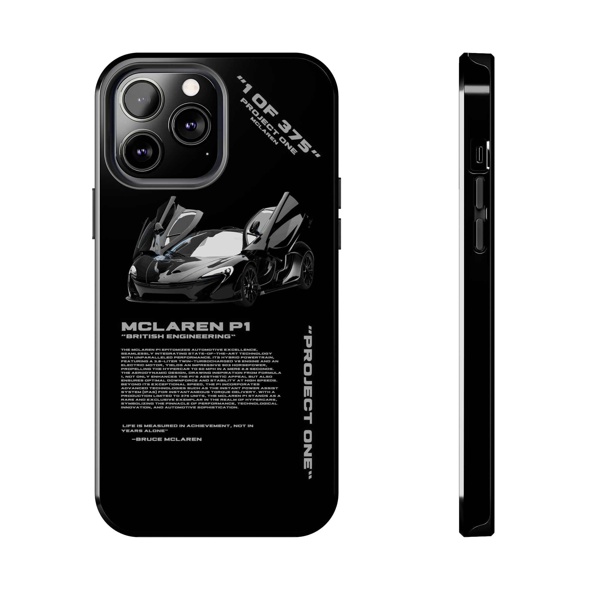 "McLaren P1" Black Case