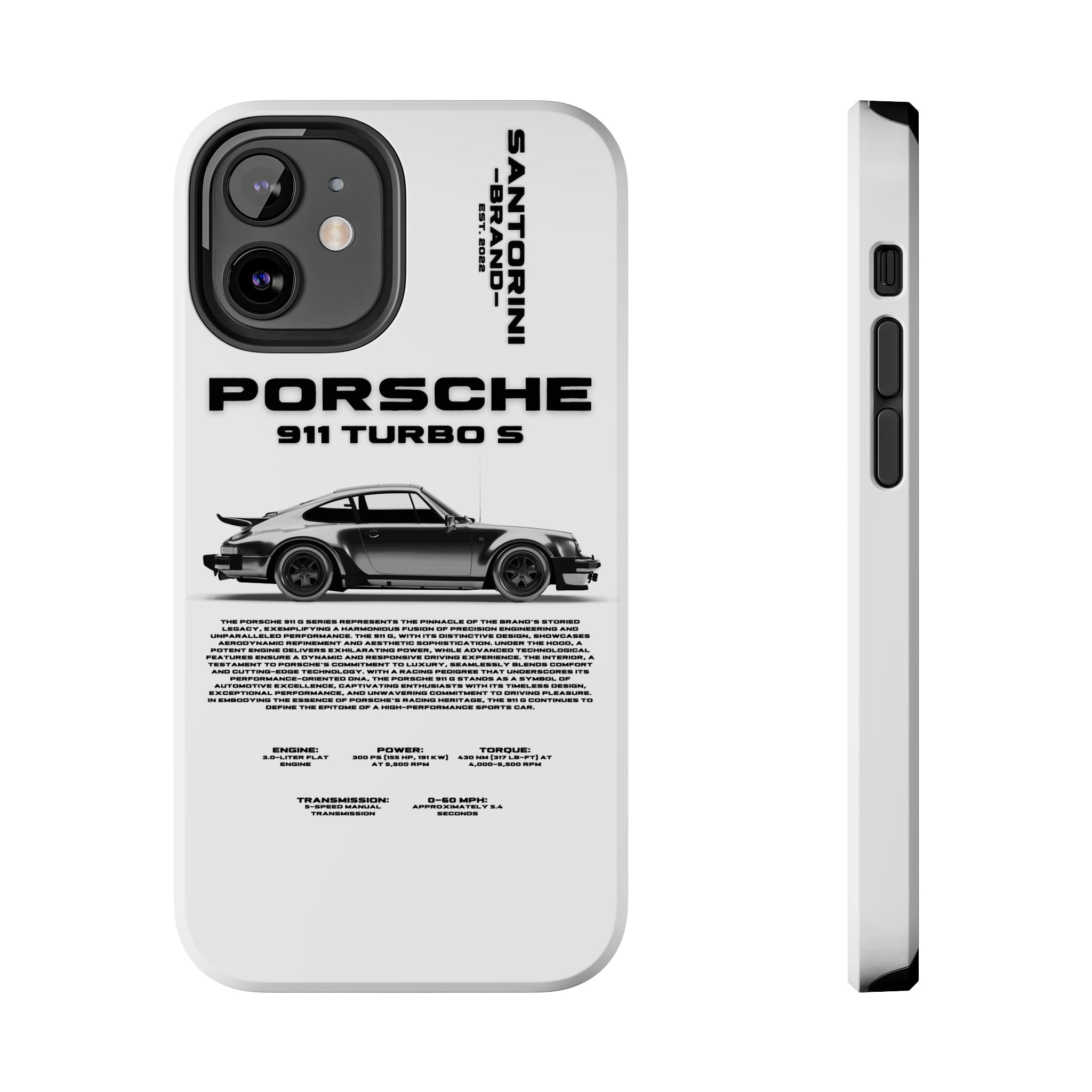 "911 Turbo" White Case