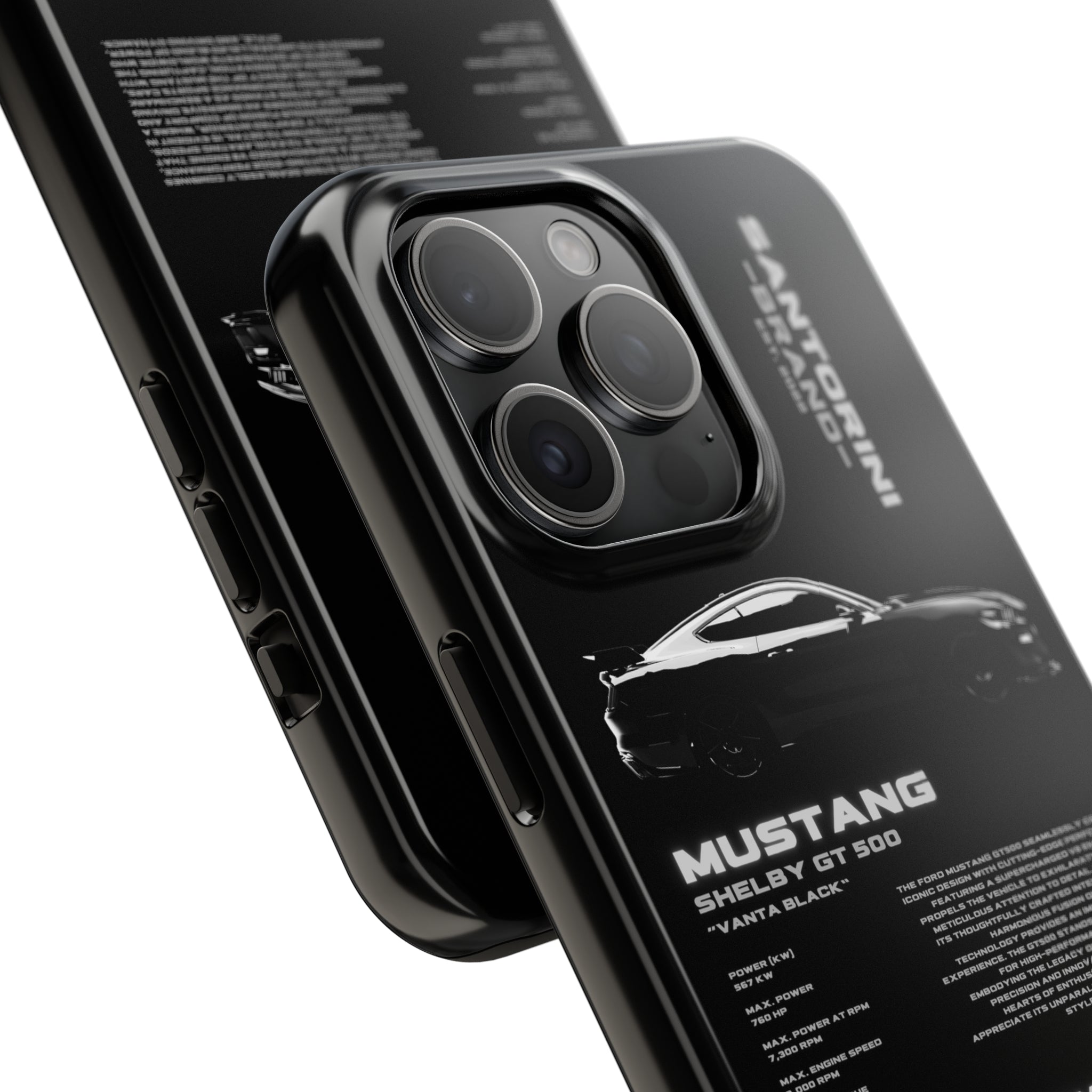 "Mustang" Black Case