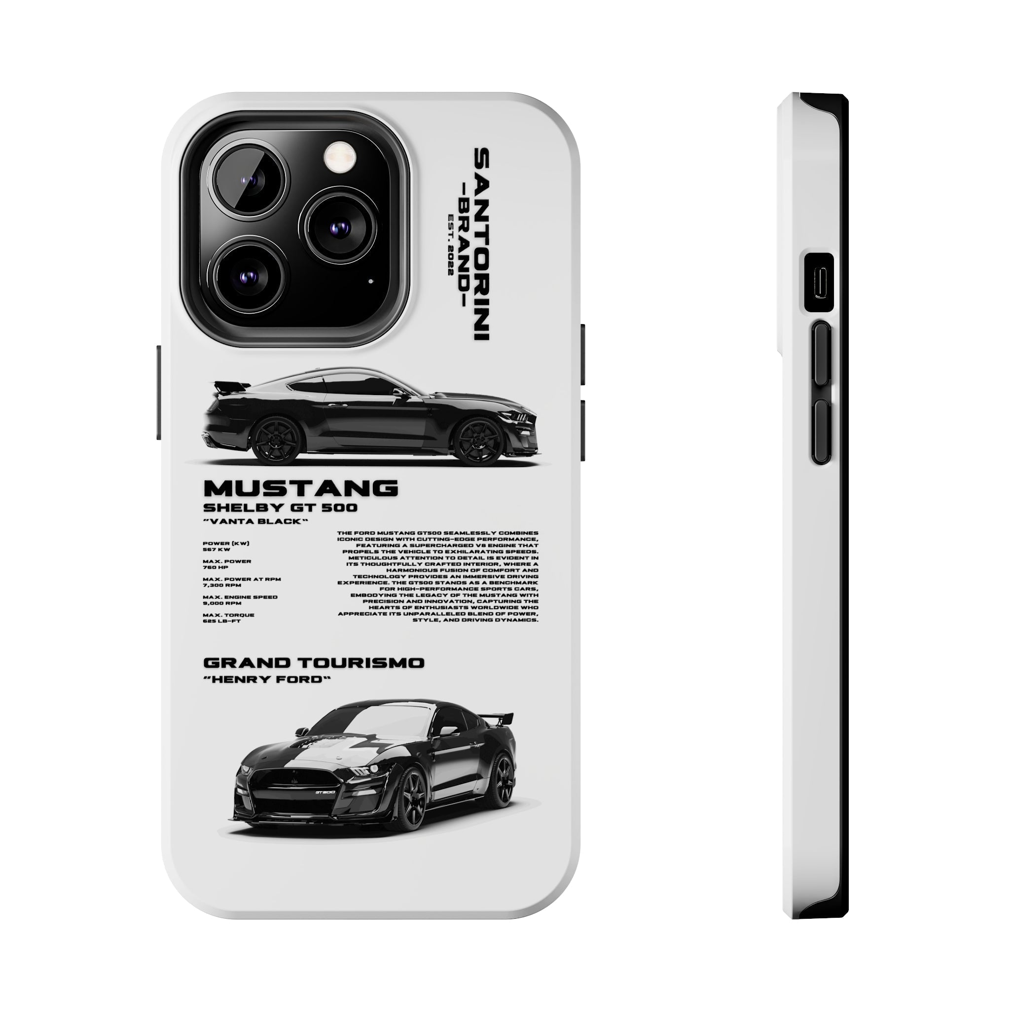 "Mustang" White Case