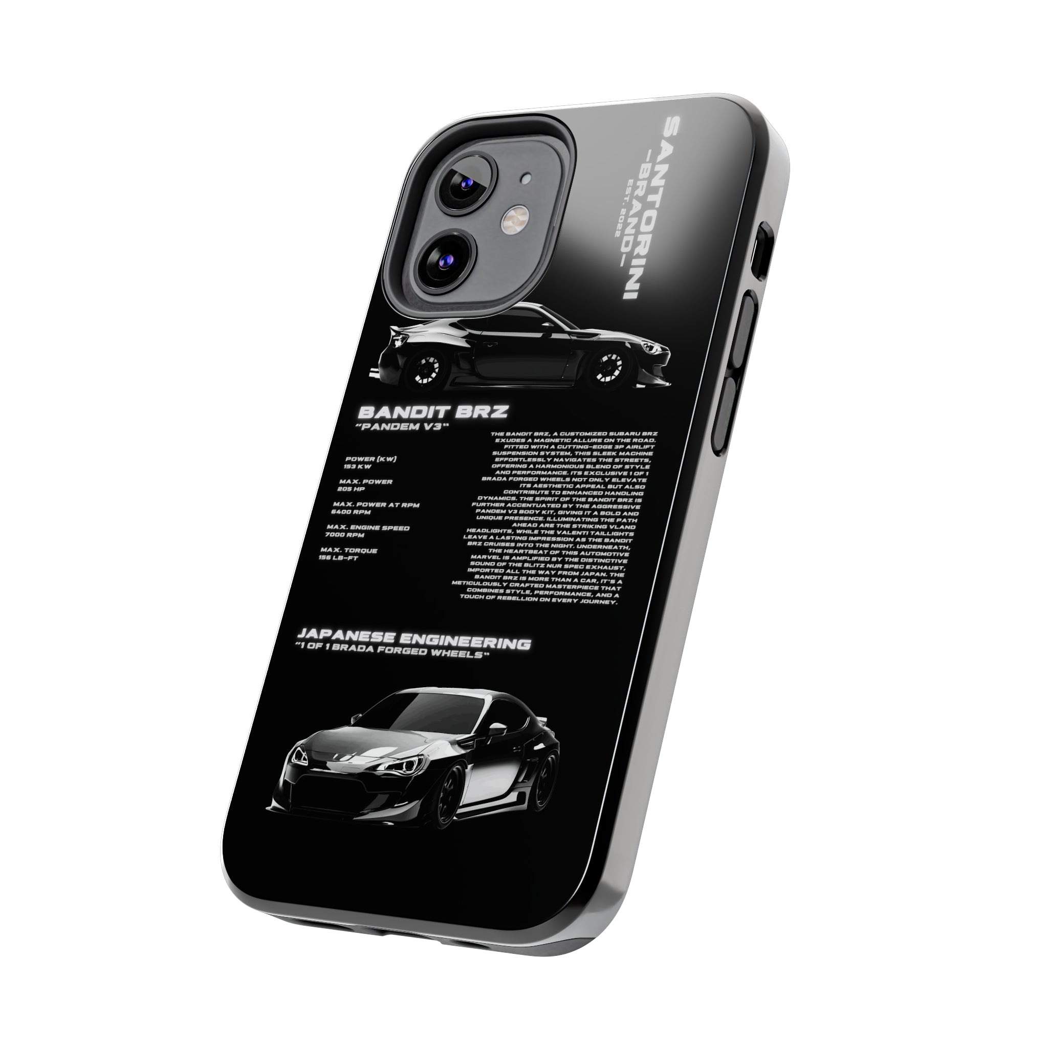 "Bandit BRZ" Black Case